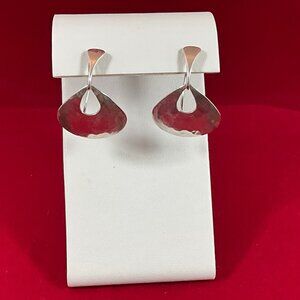 Ed Levin Sterling Silver Jamaica Earrings- Medium